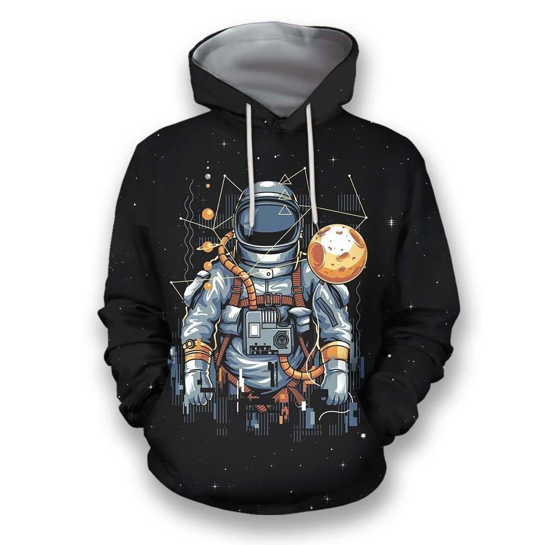 3D all over print astronaut machine outerspace