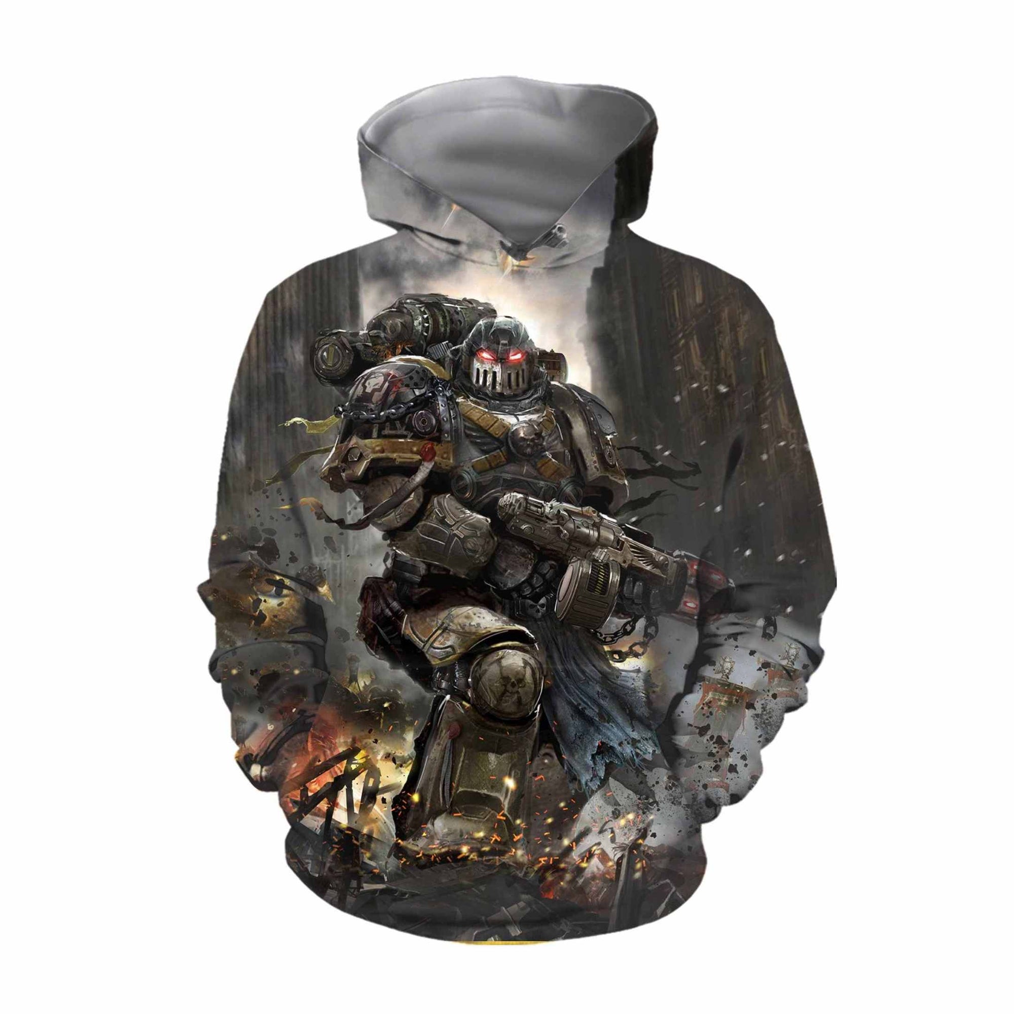3D All OVER PRINT hoodie