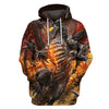 All Over Print Dragon Hoodie