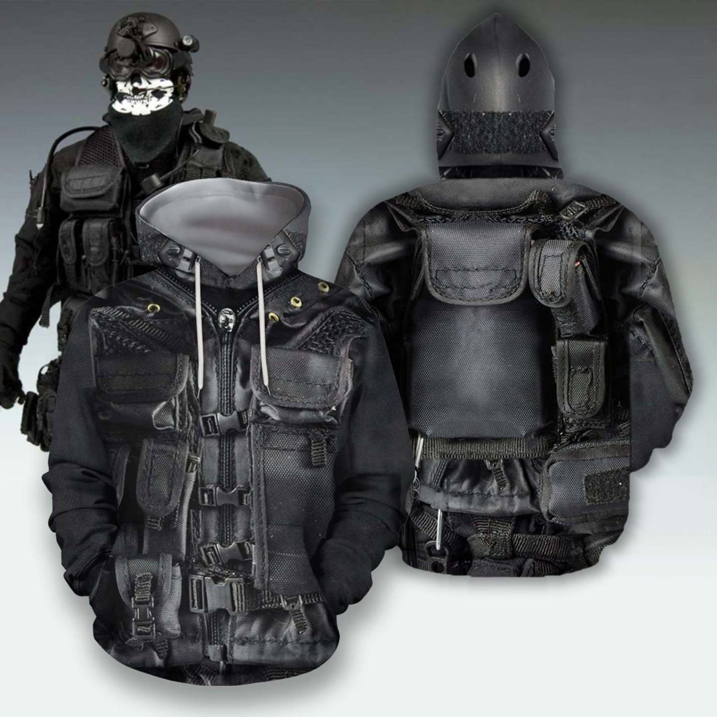 3D All Over Printed Navy SEAL Set