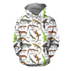3D All Over Printed Geckos of the World Shirts And Shorts