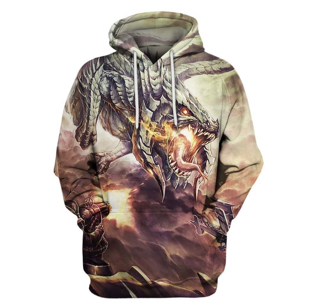 All Over Print Dragon Hoodie