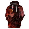 All Over Print Dragon Hoodie