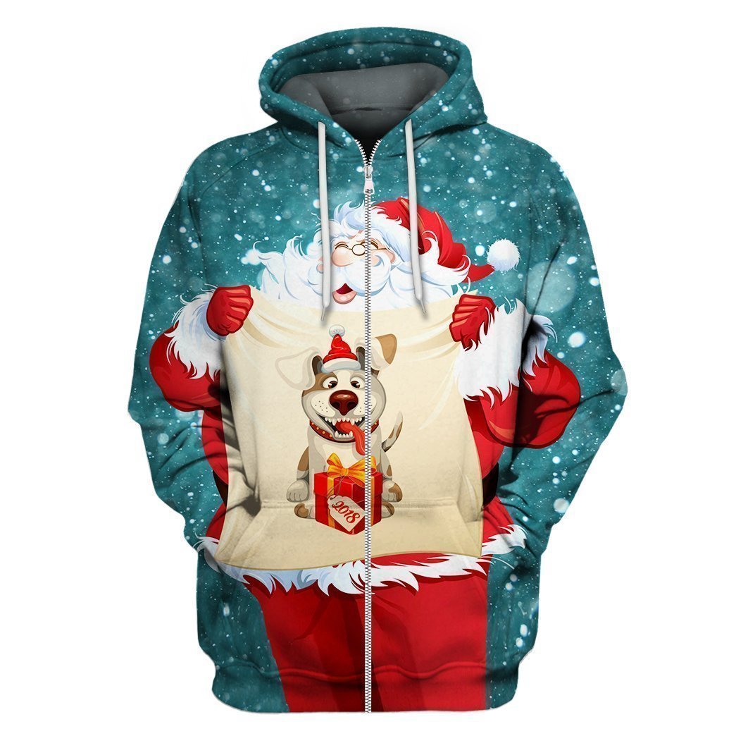 Awesome Hoodie Santa Ugly Christmas for Men and Women HBC331