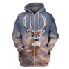 3D All Over Print Deer Bewitched Hoodie
