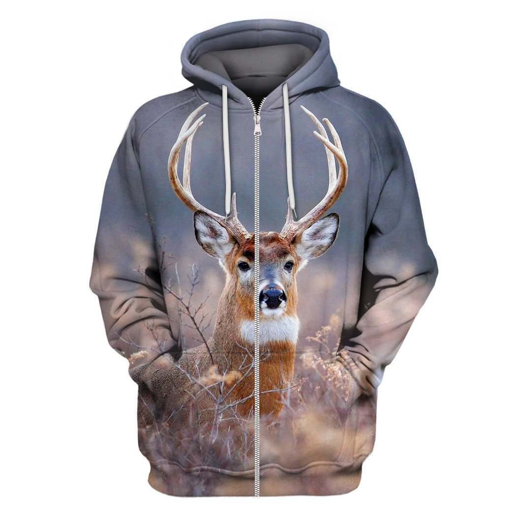 3D All Over Print Deer Bewitched Hoodie