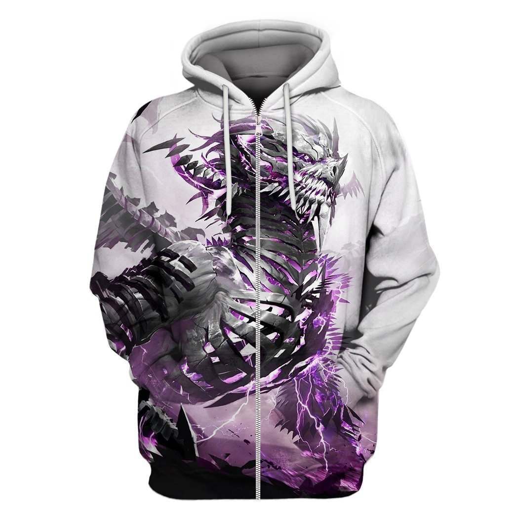 3D All Over Print Dragon Bones Hoodie