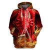 3D All Over Print Dragon Greed Hoodie