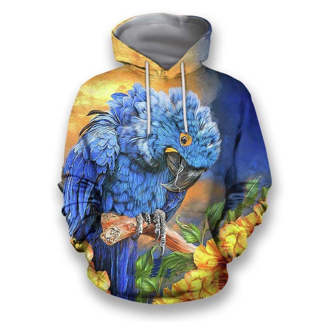 All Over Printed Parrots Shirts H401