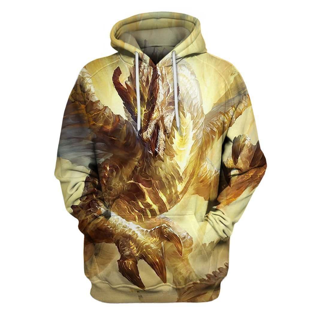 All Over Print Dragon Hoodie