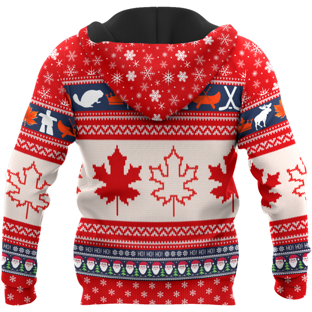 Awesome Hoodie Christmas Canada Maple for Men and Women HBC305