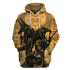 3D All Over Print ANUBIS AND OSIRIS Hoodie