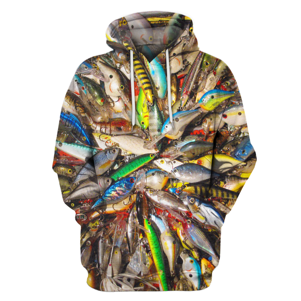 3D All Over Print Fishing Hoodie