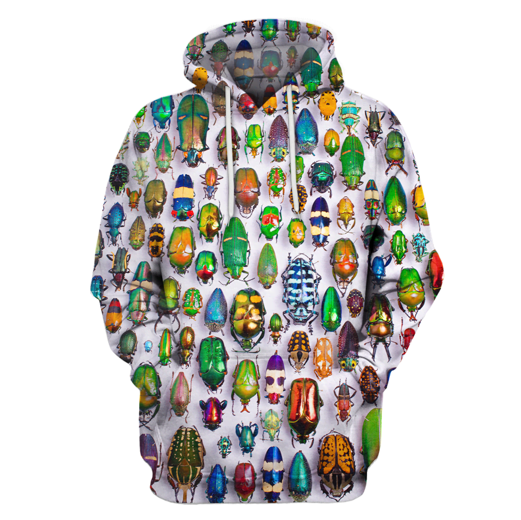 3D All Over Print Insect Hoodie