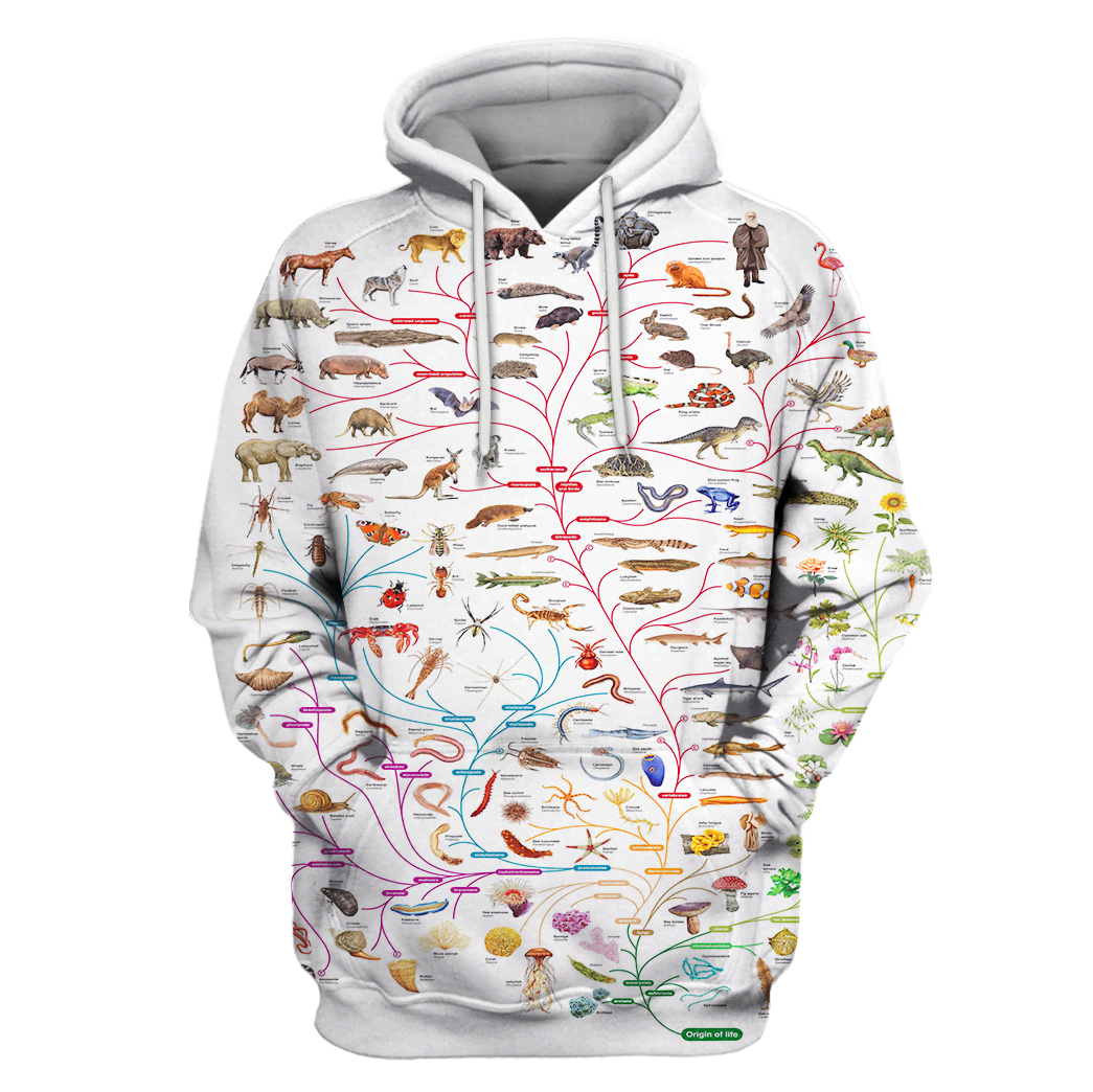 3D All Over Print Tree of Life Hoodie