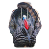 3D All Over Print Turkey Hoodie