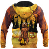3D All Over Print Halloween Camping Bear for Men and Women, T-Shirt, Zip Hoodies, Sweatshirt HBC0049