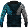 3D All Over Print  Ravens of Midgard Blue HOODIES for Men and Women, T-Shirt, Zip Hoodies, Sweatshirt HBC0021