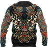 Awesome hoodie 3d all print Samurai Tattoo Art for Men and Women, T-Shirt, Zip Hoodies, Sweatshirt NQ0019