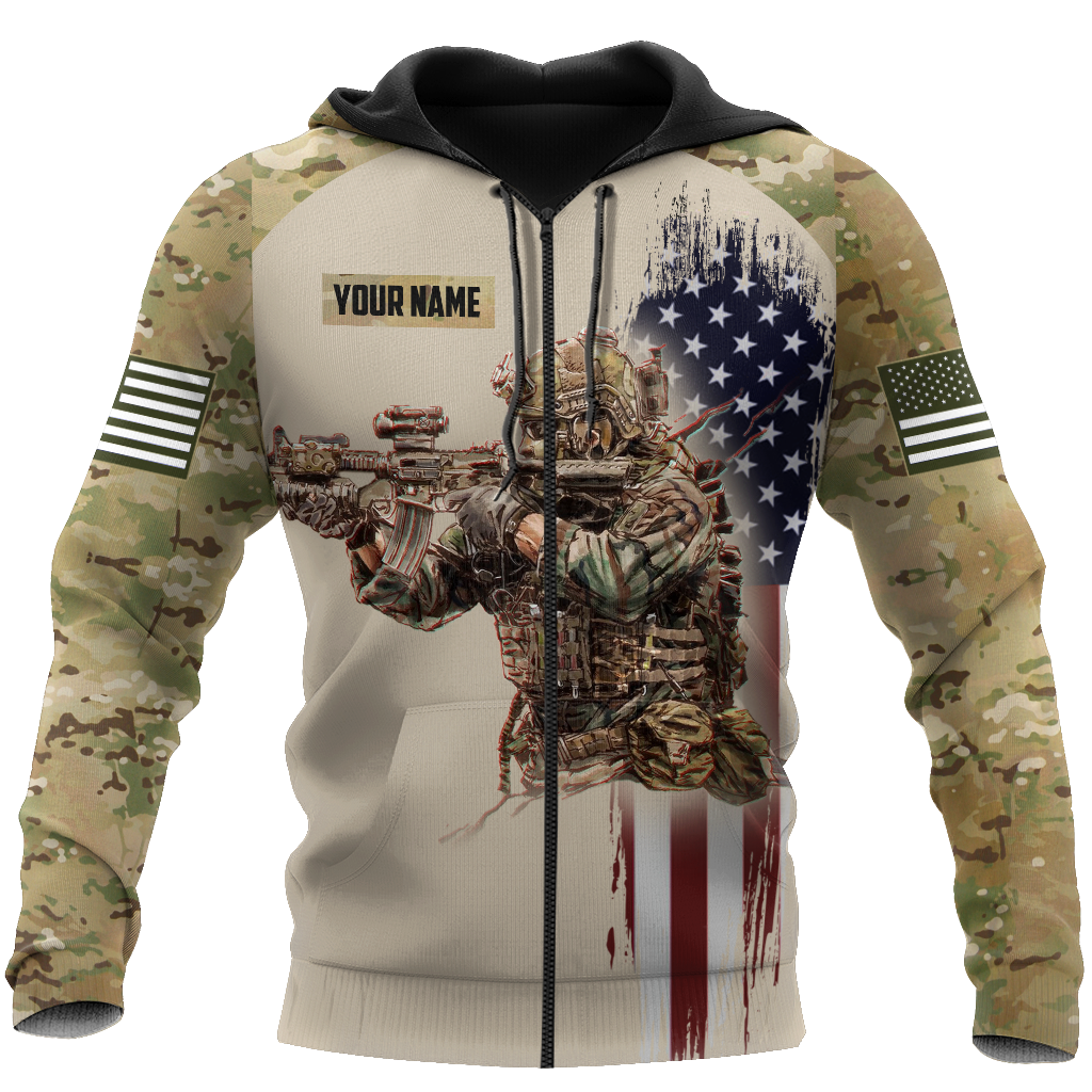 All Over US Army for Men and Women, T-Shirt, Zip Hoodies, Sweatshirt HBC104