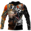 Awesome Hoodie Dinosaur T-rex Skin for Men and Women HBC227