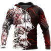 Awesome Hoodie 3D All Over Print Tatoo Thunder Wolf for Men and Women Hoodie, T-Shirt, Zip Hoodies, Sweatshirt