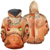 3D All Over Printed Hairy Chest and Tattoos Ugly Christmas Sweater Shirts and Shorts