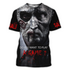 Awesome hoodie 3d all print I Want To Play A Game for Men and Women, T-Shirt, Zip Hoodies, Sweatshirt NQ465