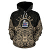 Awesome hoodied 3D ALL Print Iceland Vikings Coat of Arms Hoodie Golden-Men and Women Hoodie - HBC0011