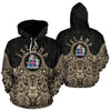 Awesome hoodied 3D ALL Print Iceland Vikings Coat of Arms Hoodie Golden-Men and Women Hoodie - HBC0011