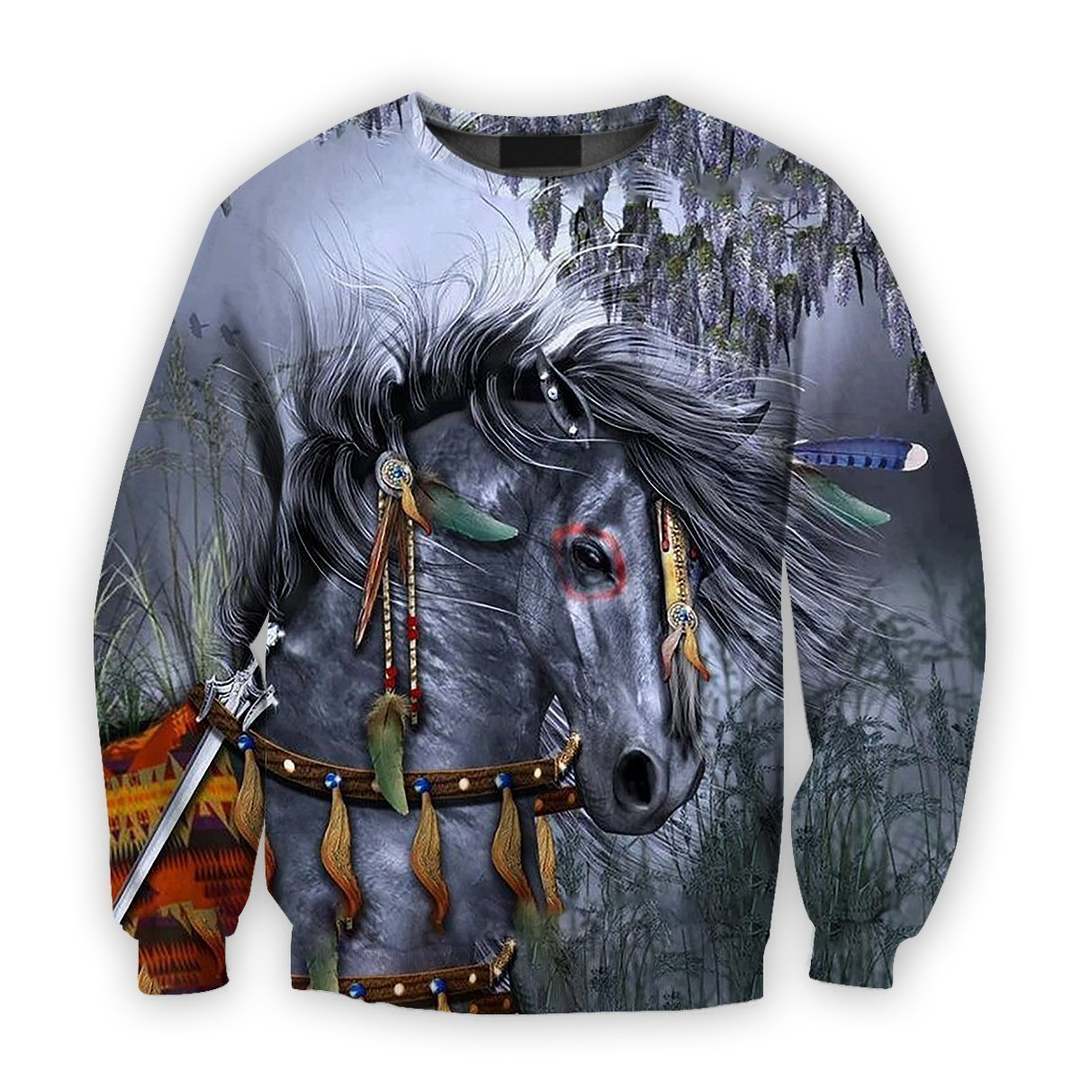All Over Printed Indian Horse Shirts