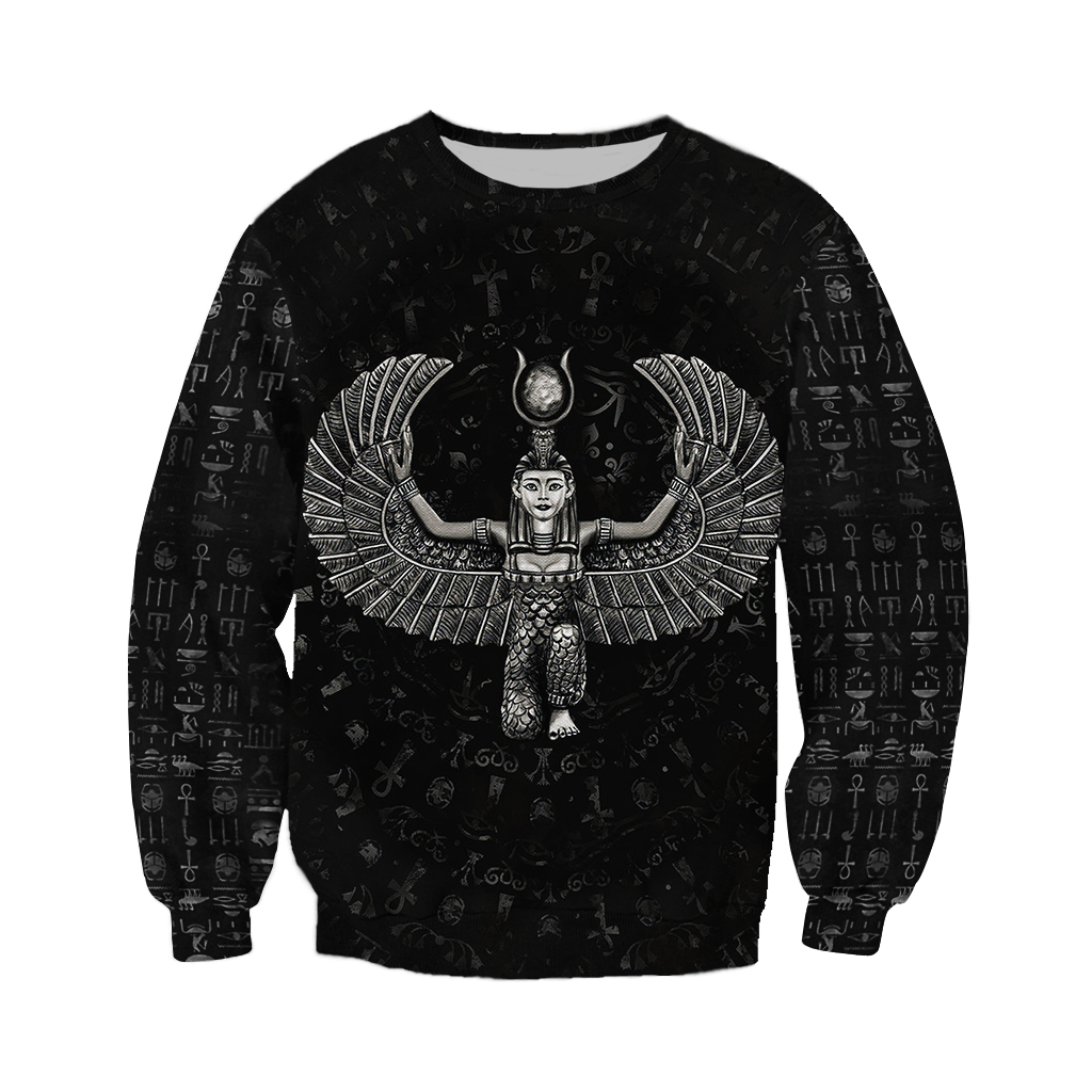 Awesome hoodie 3d all print Isis Egyptian Goddess for Men and Women, T-Shirt, Zip Hoodies, Sweatshirt NQ336