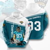 Awesome hoodie 3D All Over Print  Jacksonville Jaguars Rugby for Men and Women Hoodie, Funy Panda.