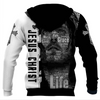 Awesome hoodie 3d all print JESUS CHRIST for Men and Women, T-Shirt, Zip Hoodies, Sweatshirt NQ290