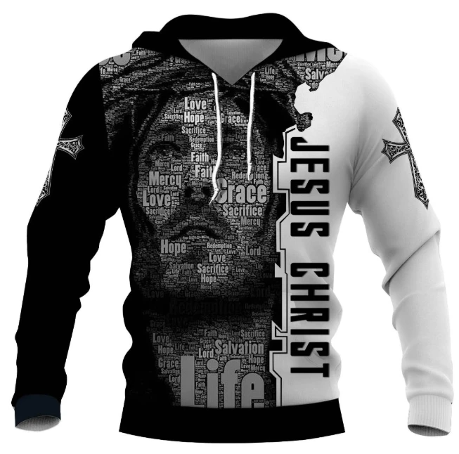Awesome hoodie 3d all print JESUS CHRIST for Men and Women, T-Shirt, Zip Hoodies, Sweatshirt NQ290