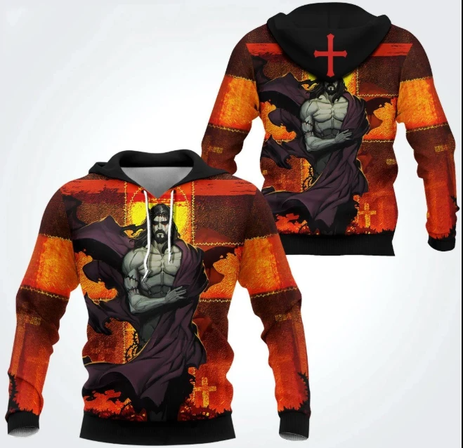 Awesome hoodie 3d all print JESUS for Men and Women, T-Shirt, Zip Hoodies, Sweatshirt NQ291