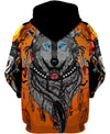 All Over Love Wolf American for Men and Women, T-Shirt, Zip Hoodies, Sweatshirt HBC0095