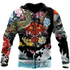 Awesome hoodie 3d all print Japanese Oni Mask Tattoo for Men and Women, T-Shirt, Zip Hoodies, Sweatshirt NQ132