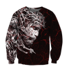 Awesome hoodie 3d all print Jesus for Men and Women, T-Shirt, Zip Hoodies, Sweatshirt NQ143