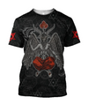 Awesome hoodie 3d all print Krampus Satanic Hoodie for Men and Women, T-Shirt, Zip Hoodies, Sweatshirt NQ178