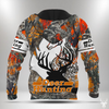 Awesome hoodie 3d all print Light Orange Deer Hunting for Men and Women, T-Shirt, Zip Hoodies, Sweatshirt NQ381