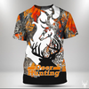 Awesome hoodie 3d all print Light Orange Deer Hunting for Men and Women, T-Shirt, Zip Hoodies, Sweatshirt NQ381