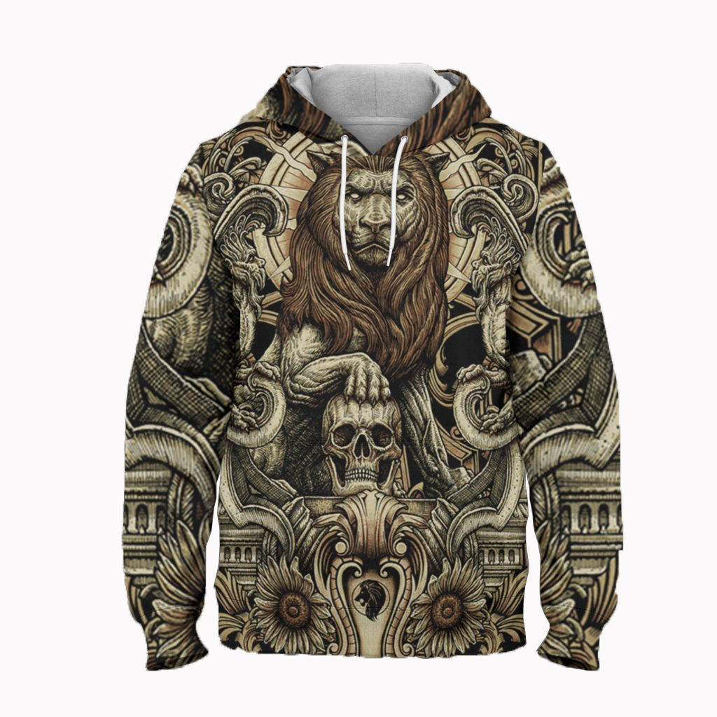 Awesome hoodie 3d all print LION HOODIE Hoodie, Zip Hoodie NQ294
