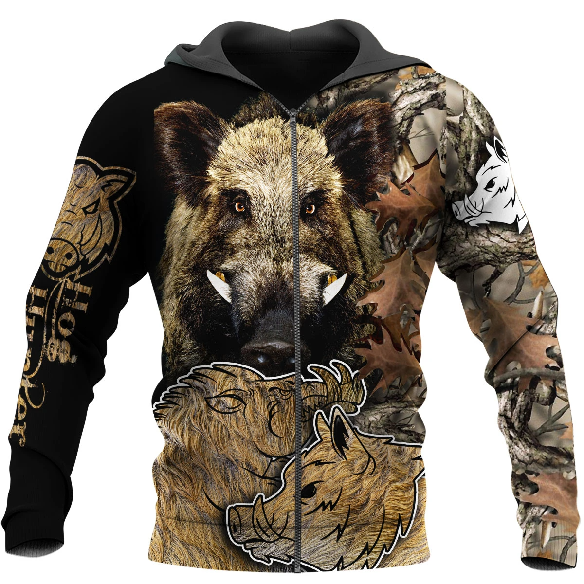 Awesome hoodie 3d all print LOVE BOAR for Men and Women, T-Shirt, Zip Hoodies, Sweatshirt NQ164
