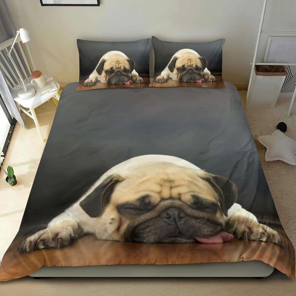 Awesome Hoodies - Don’t Wake My Pug Up - Bedding Set QK3123