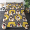 Awesome Hoodies - Pug – Pilot Pug - Bedding Set QK3114