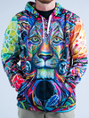 Awesome hoodie 3d all print Lunar Lion Hoodie for Men and Women NQ112