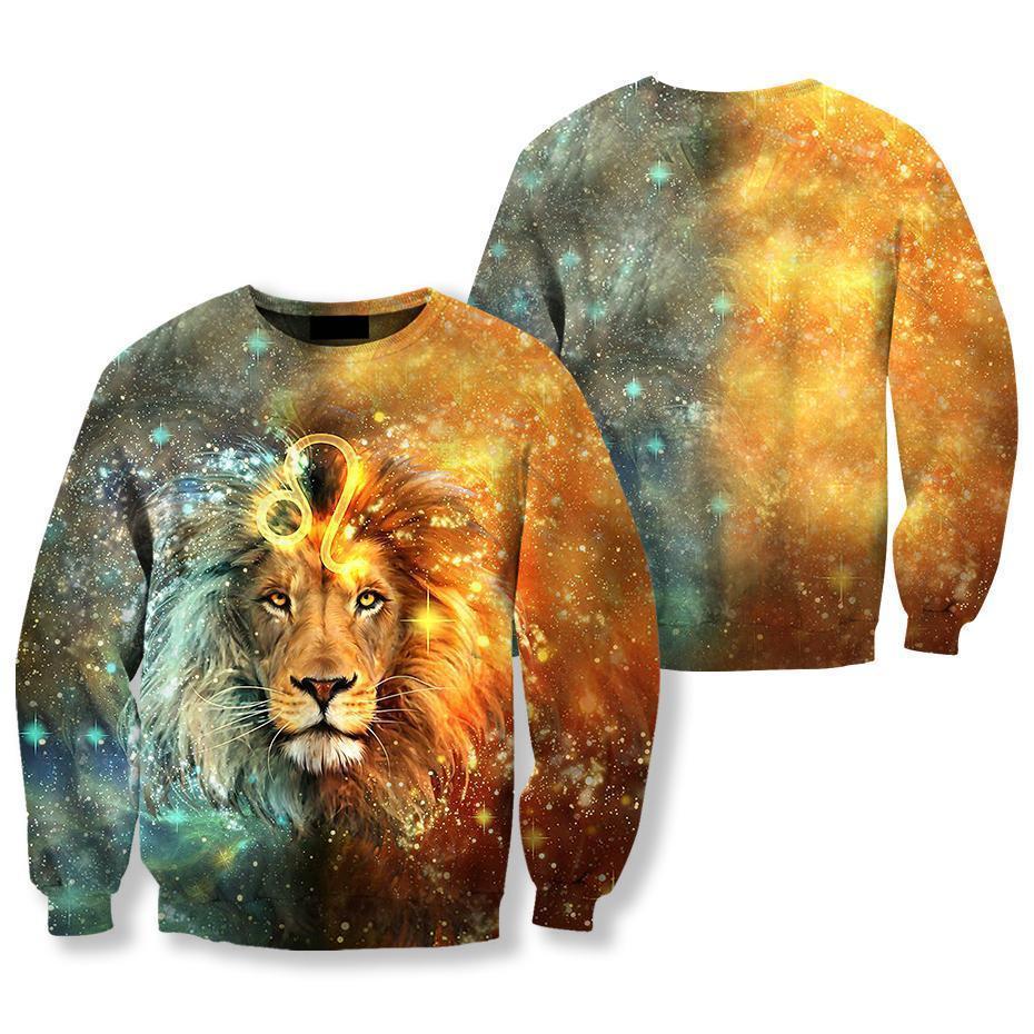 All Over Printed Leo Hoodie