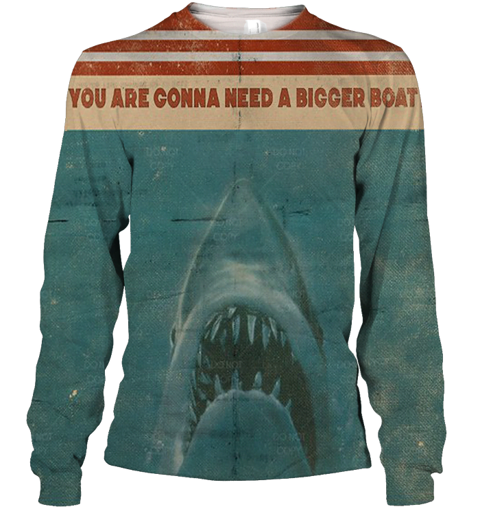 3D All Over Print Shark Jaws Hoodie