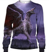 3D All Over Print Dragon Zip